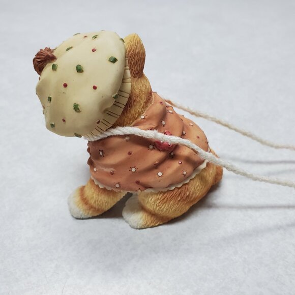 Calico Kittens "Friends Are A Feast Worth Sharing" Figurine Collectible - Picture 5 of 12